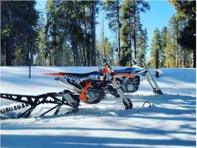 Snow Biking in Buena Vista